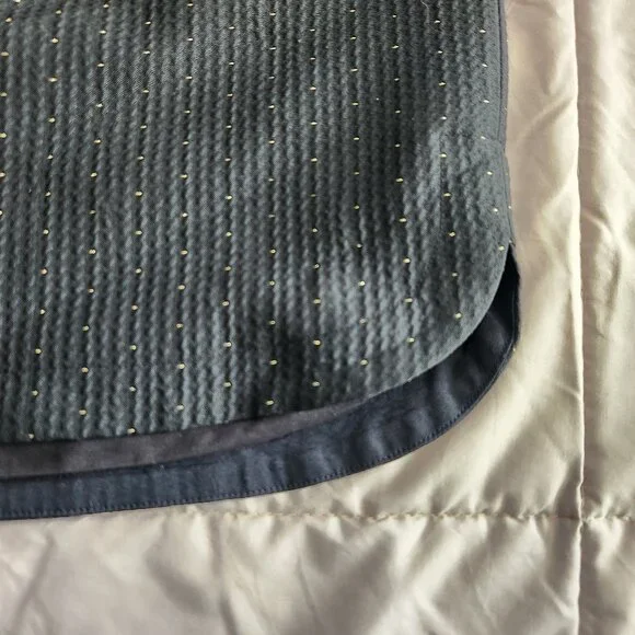 Madewell Nightfall metallic black mini skirt - Picture 9 of 13